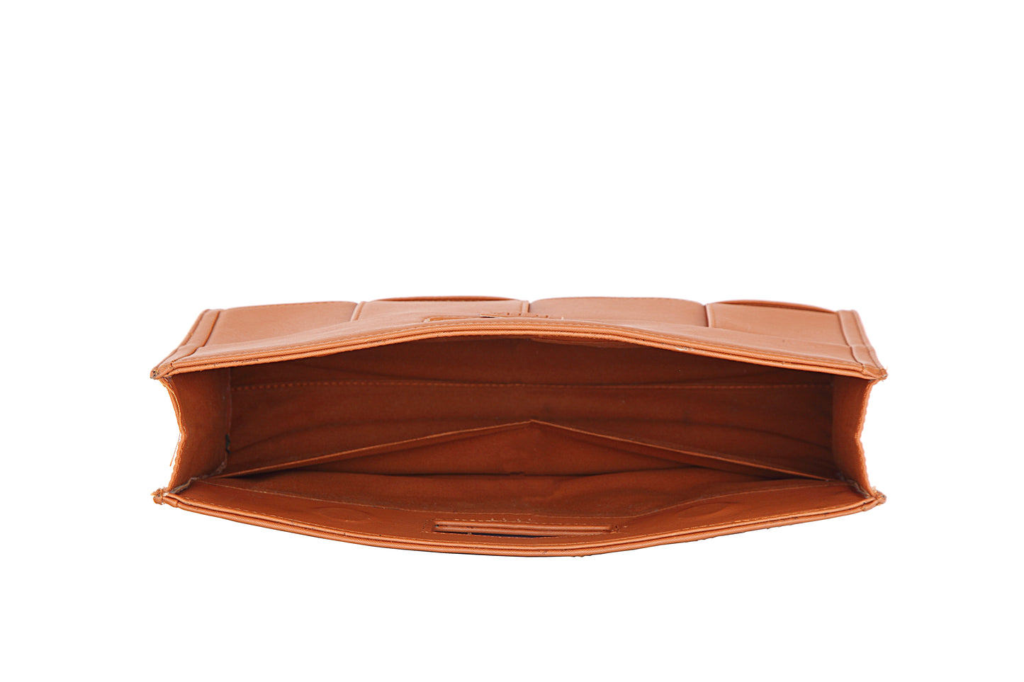 Ginger Orange Statement Clutch