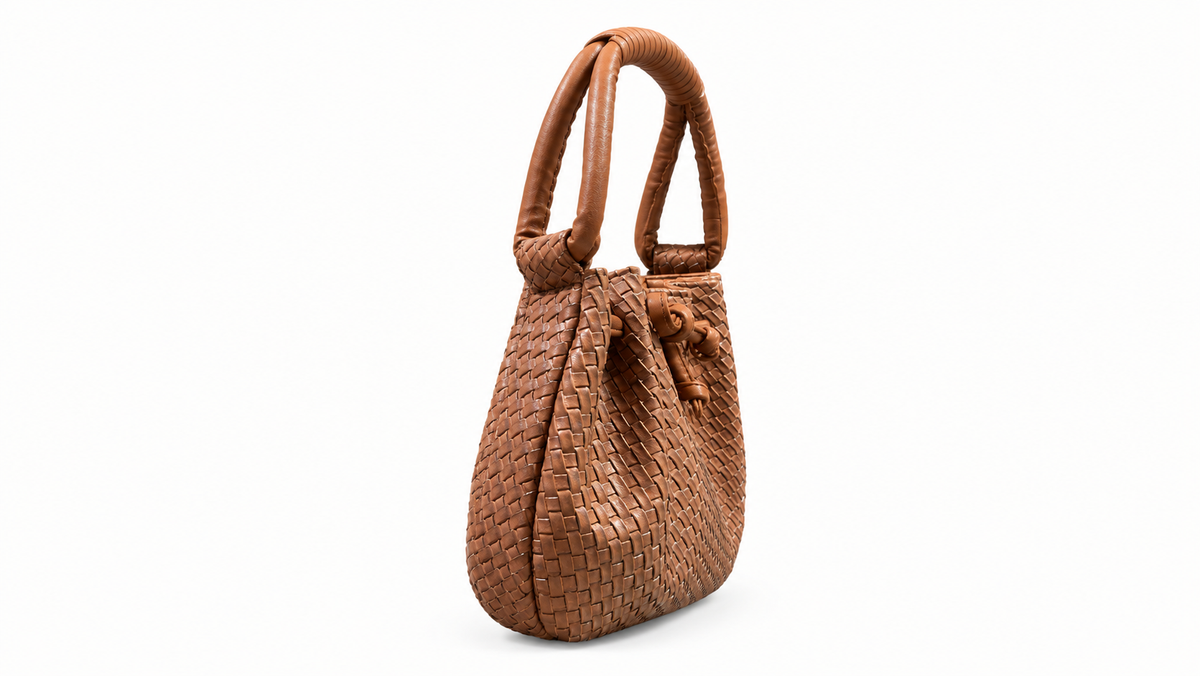 The Tan Weave & Pleat