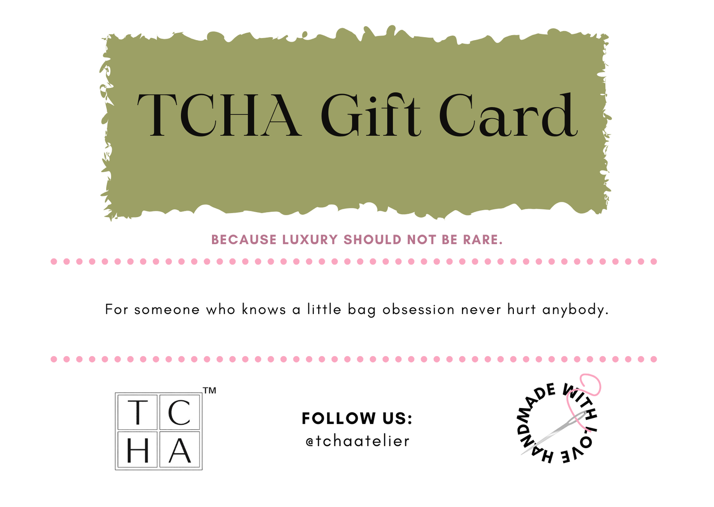 TCHA Gift Card