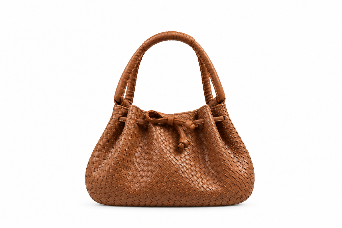 The Tan Weave & Pleat