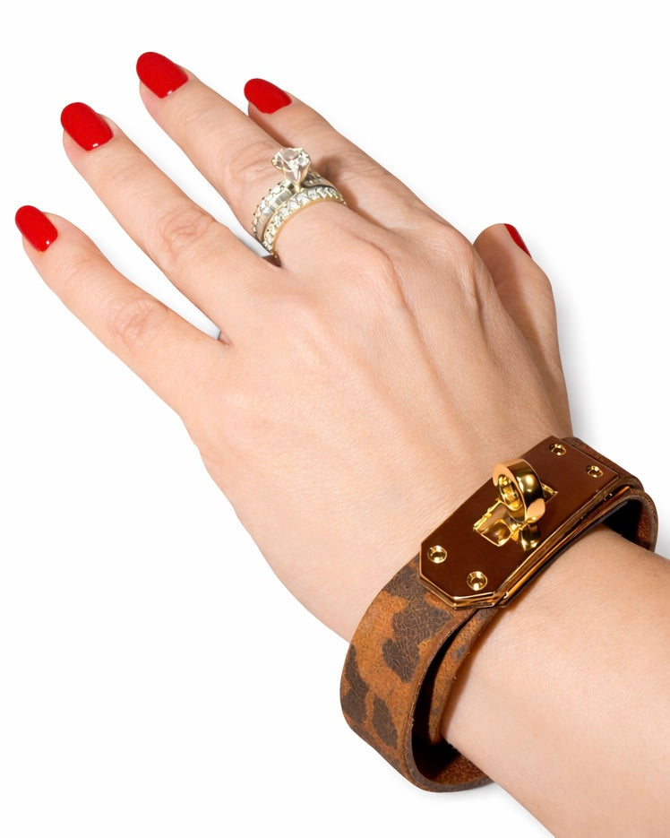 TCHA Double Tour Leather Bracelet