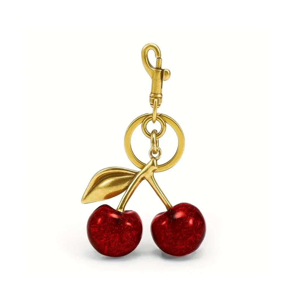 Cherry On Top Glitter Charm