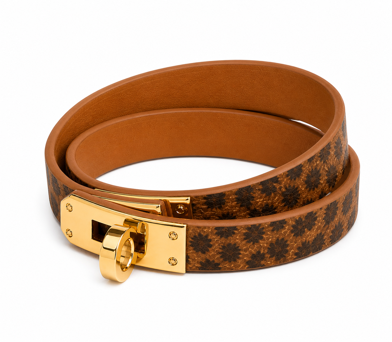 TCHA Double Tour Leather Bracelet