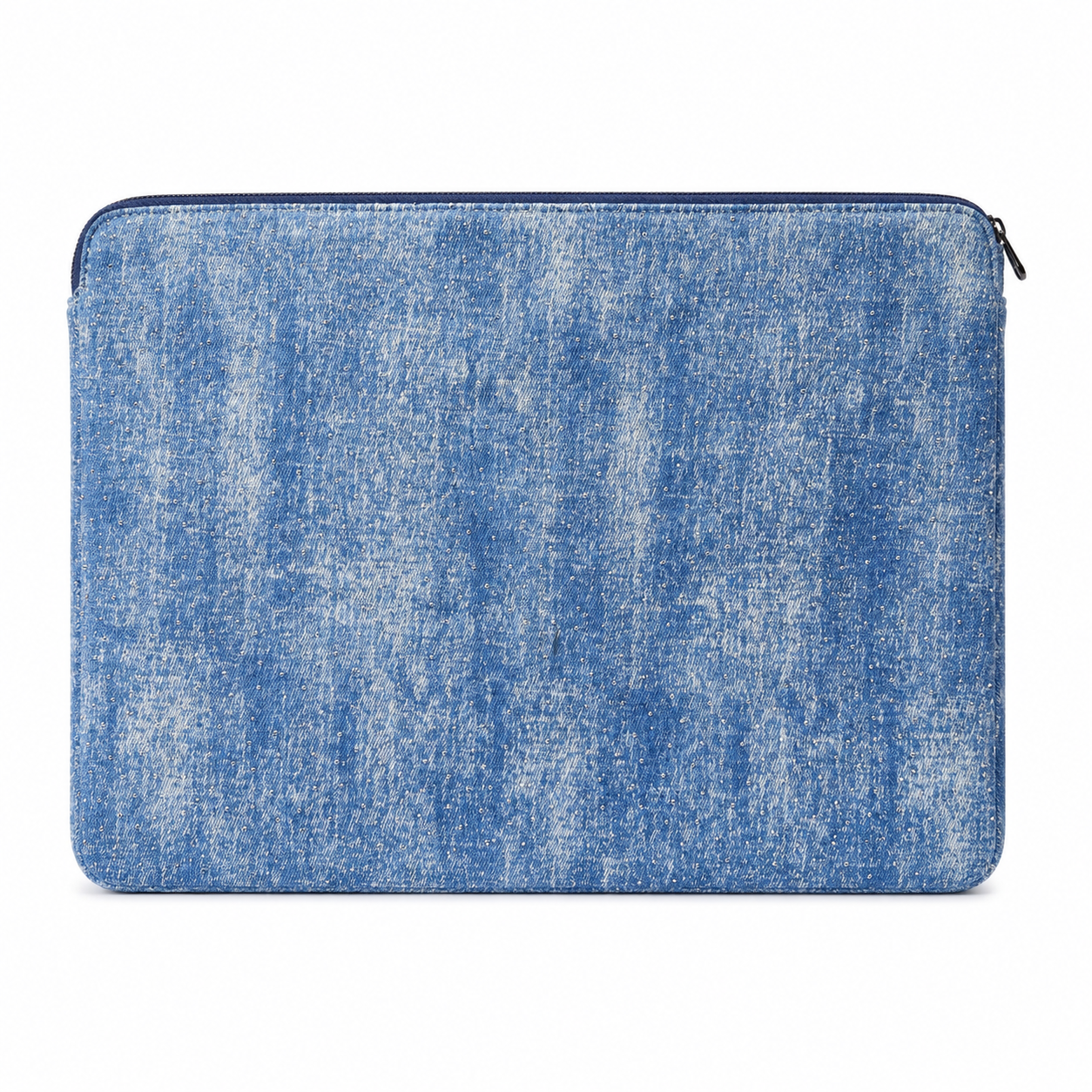 Light Ombre Crystal Denim Laptop Sleeve